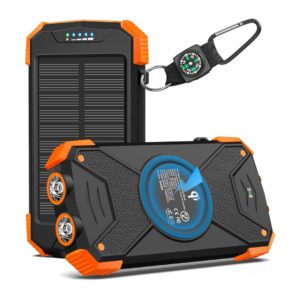 Power Bank 10000mAH with Solar Charger