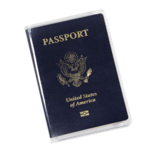 Waterproof Clear Passport Plastic Cover - Set of 6