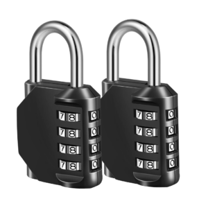 4 Digit Padlock (2 Pack)