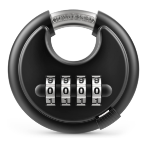 4 Digit Combination Lock Padlock with Hardened Steel Shackle