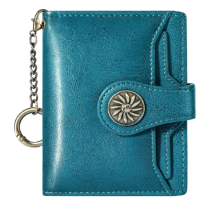 Women's RFID Blocking Wallet with Zipper Coin Pocket