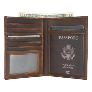Luxurious RFID Blocking Leather Passport Holder