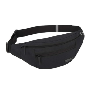 Large Crossbody Fanny Pack with 4-Zipper Pockets