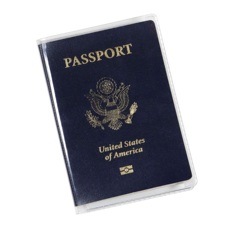 Waterproof Clear Passport Plastic Cover – Set of 6