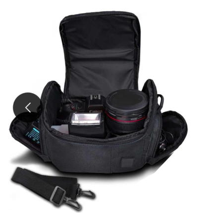 Soft Padded Camera Equipment Bag – Medium Size