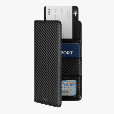 Passport Holder Travel Wallet with RFID Blocking