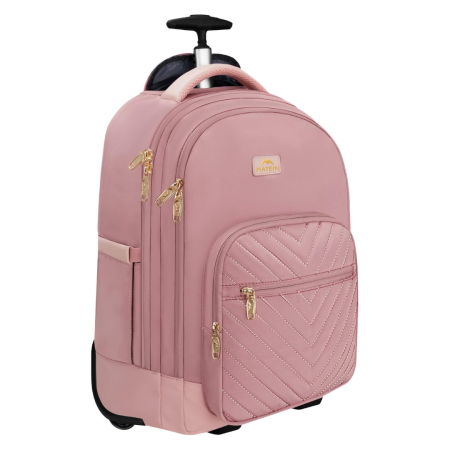 Waterproof Rolling Backpack for Women