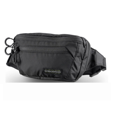 Adjustable Waist Bag with Zippered Pockets