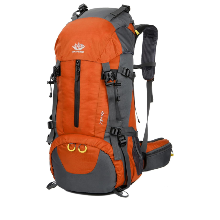 Outdoor Sport 50L Waterproof Hiking Backpack with Rain Cover