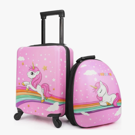 Kids Luggage with Wheels for Girls