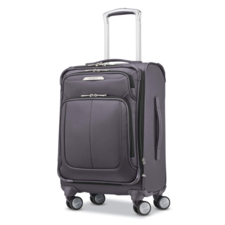 Softside Expandable Luggage with Spinner Wheels, Mineral Grey, Carry-On 20-Inch