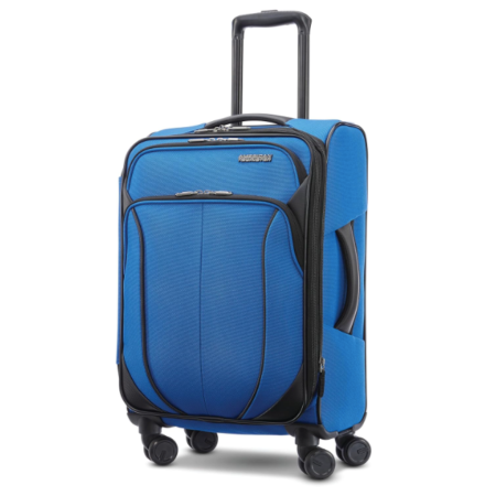 Softside Expandable Luggage, Classic Blue, 20 Spinner