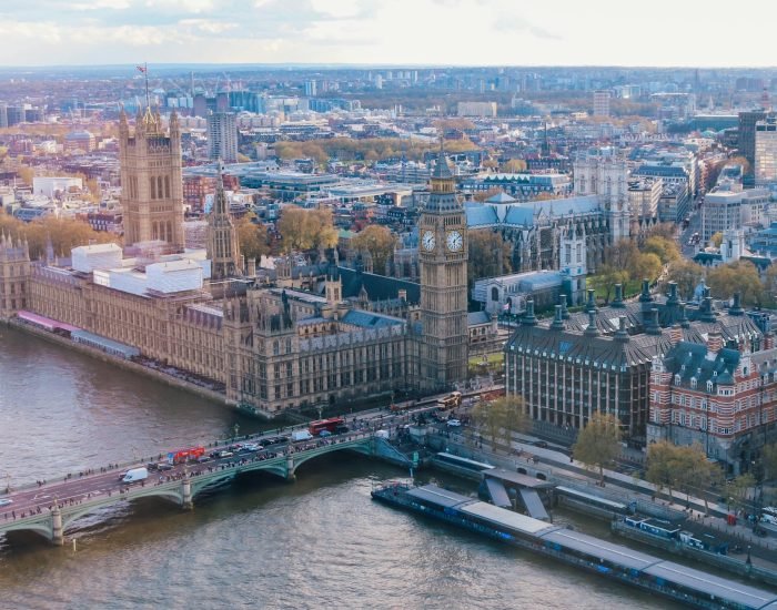 London from above