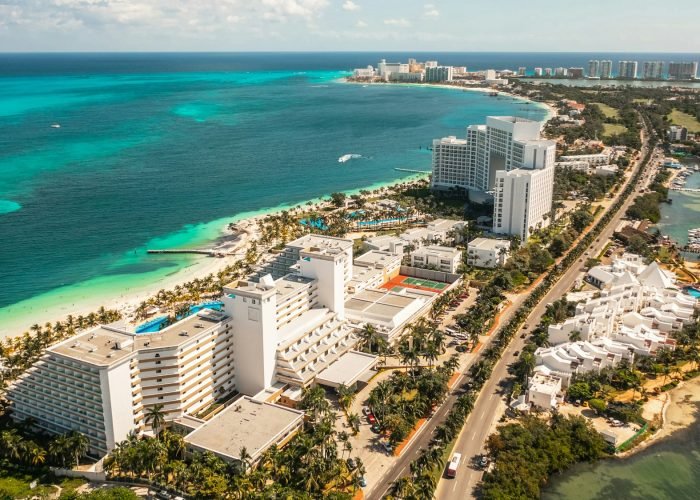 Resort area in Cancun